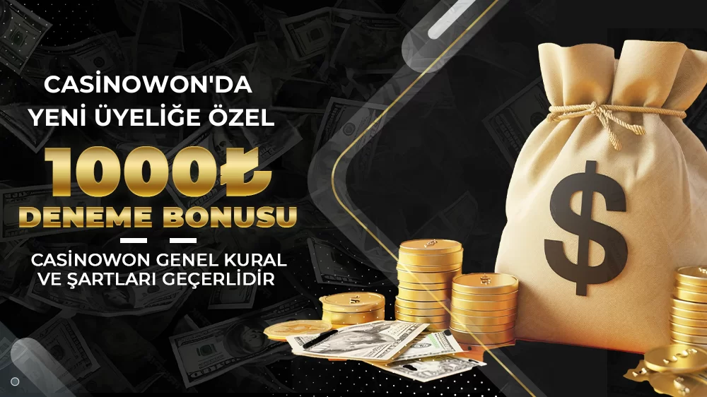 Casinowon Deneme Bonusu