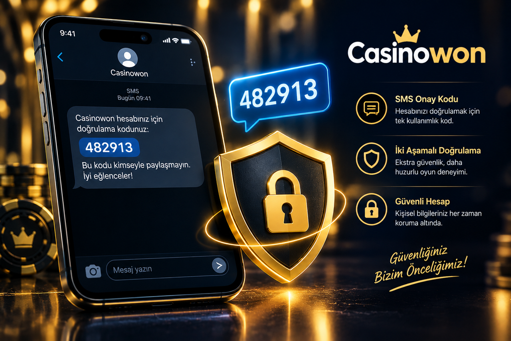 Casinowon Hesap Güvenliği